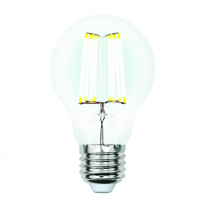 UNIEL Лампа LED-A60-10W/4000К/E27/CL PLS02WH  Sky