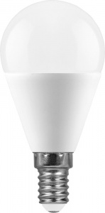 Feron Лампа LED G45 11W 230V E14 6400K LB-750