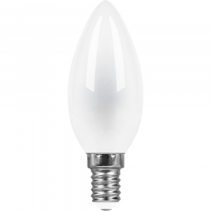 Feron Лампа LED C35 Filament 11W 230V E14 4000K LB-713 матовая