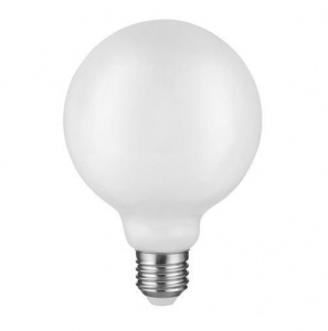 GAUSS 189202210 лампа LED Filament G95 10W E27 4100К milky