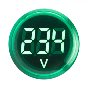 ЭКФ Индикатор значения напряжения зеленый ED16-22VD