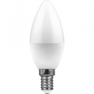 Feron Лампа LED C37 9W 230V E14 6400K LB-570