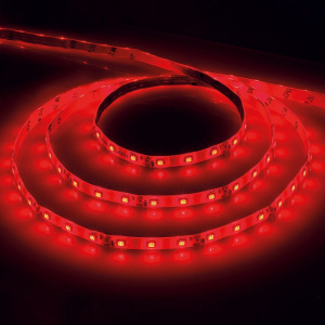 Feron Лента LED IP20 60SMD(2835) 4.8W/m 12V 5m красный LS603 (27672)