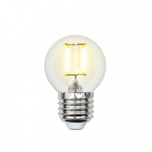 UNIEL Лампа LED-G45-6W/4000К/E27/CL PLS02WH  Sky
