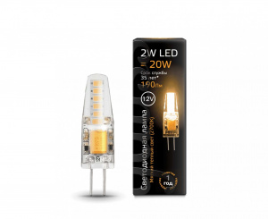 GAUSS 207707102 лампа LED G4 2W 2700K 12V капсула
