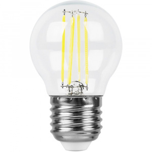 Feron Лампа LED G45 Filament  9W 230V E27 4000K LB-509