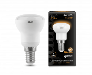 GAUSS 106001104 лампа LED R39 4W Е14 2700K