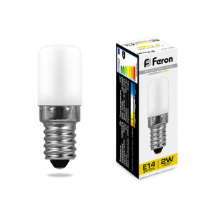 Feron Лампа LED  2W 230V E14 2700K (д/холодильника) LB-10