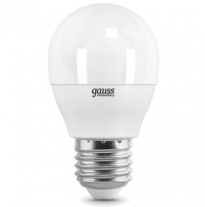 GAUSS 53232 лампа LED Elementary Globe 12W E27 6500K