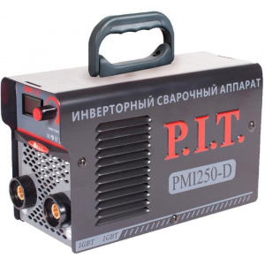 P.I.T. Сварочный инвертор РМI 250-D IGBT (250А, ПВ-60, 1,6-4мм, от пон.тока170, гор.старт, дисплей)