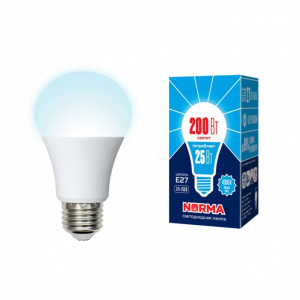 UNIEL (Volpe) Лампа LED-A70-25W/4000K/E27/FR/NR Norma