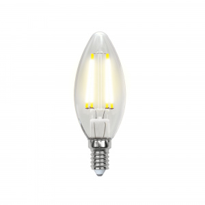 UNIEL Лампа LED-C35-6W/4000К/E14/CL PSL02WH  Sky