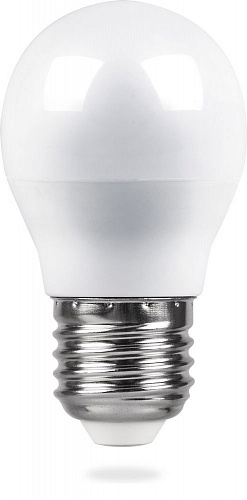 Feron Лампа LED G45 5W 230V Е27 4000K LB-38