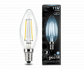 GAUSS 103801211 Лампа LED Filament Candle 11W E14 750lm 4100К