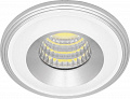 Feron Свет-к LN-003 LED 3W 210Lm 4000К IP20 белый, хром  встраиваемый