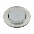 UNIEL Свет DLS-L156 GX53 GLASSY/CLEAR 3D подсветка 3Вт, металл/стекло, зерк./прозр. Luciole